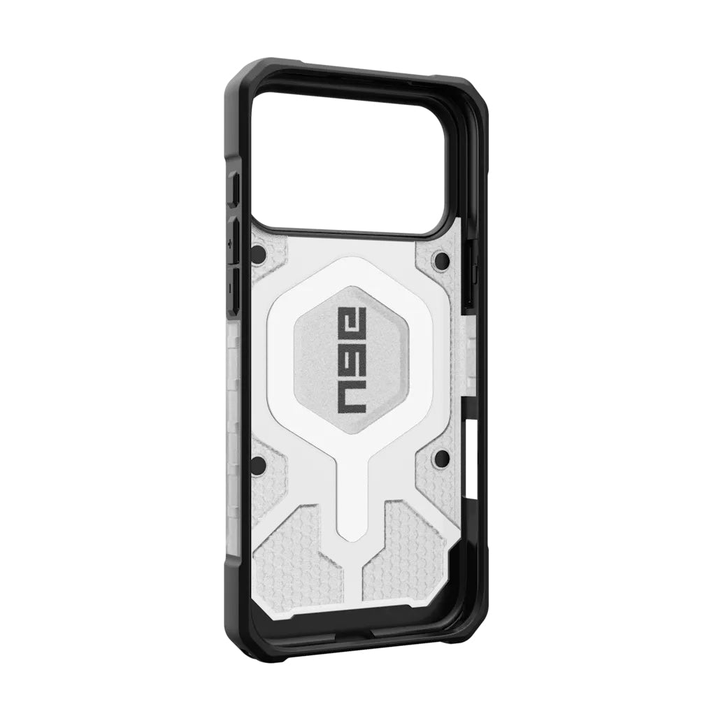 Urban Armor Gear Backcover – für Apple iPhone 17 Pro Max – silber/transparent – TPU – MagSafe-kompatibel