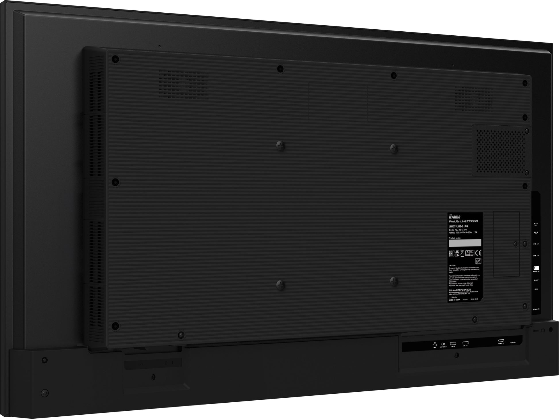 iiyama LH5565UHSB-B1 – 55" LED UHD 4K