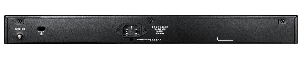 D-Link DGS-1510-28XMP – Verwalteter L2/L3 Switch – 24× 1G, 4× SFP+, PoE+, PoE-Budget 370 W, 19", 1U