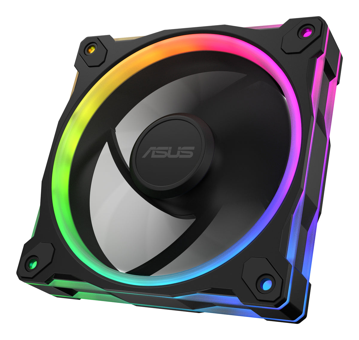 ASUS PRIME MR120 – Ventilator – 120×120×28 mm, 1600 U/min, ARGB, 4-Pin (PWM), Schwarz