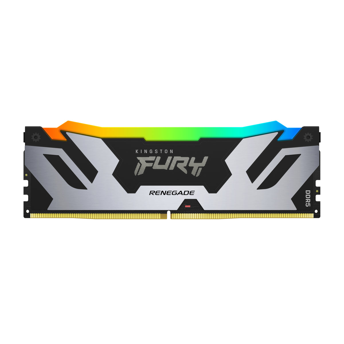 Kingston Technology Kingston FURY Renegade RGB Silber – DDR5 Kit – 48 GB (2×24 GB), 8000 MT/s, CL38, 1.4 V, 288-Pin