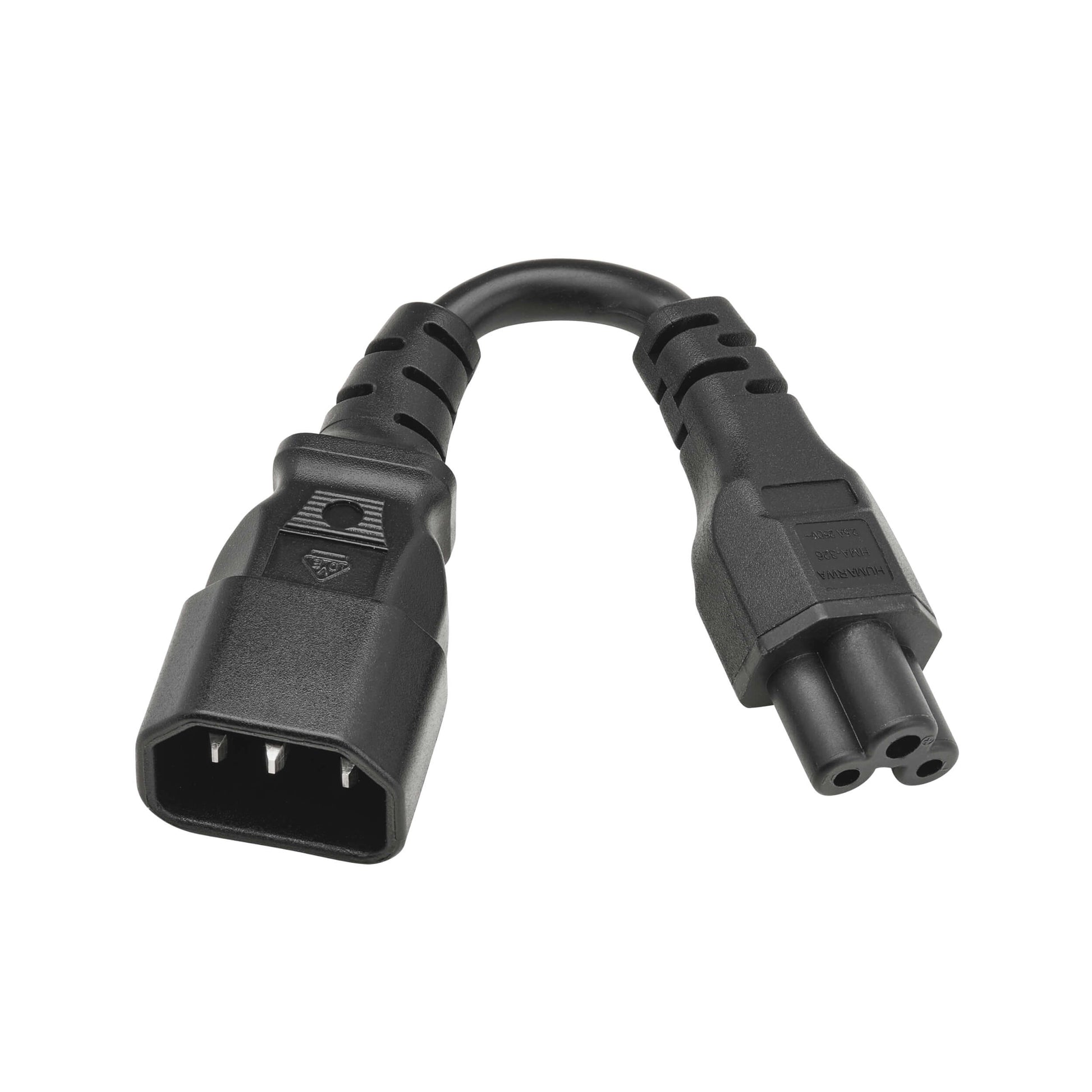 Eaton Netzkabel, IEC C14 auf IEC C5, H05VV-F, 2,5 A, 0,15 m