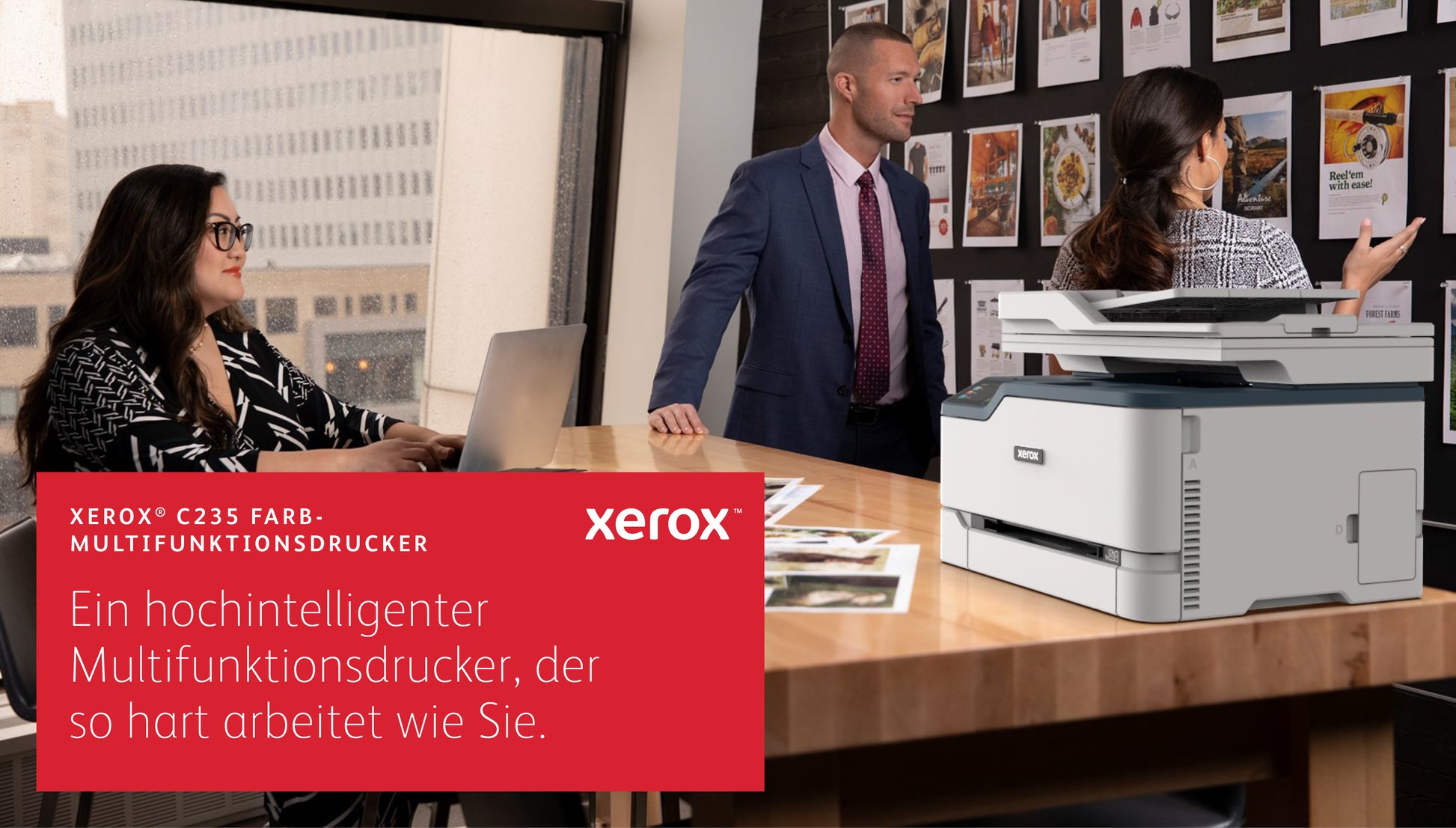 Xerox C235 – A4, 22 Seiten/min, WLAN, LAN