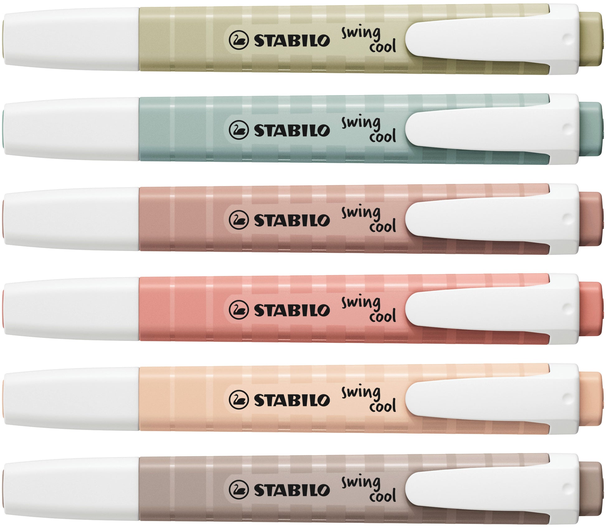 STABILO Swing Cool NatureCOLORS Textmarker – Rosa, Keilspitze 1–4 mm