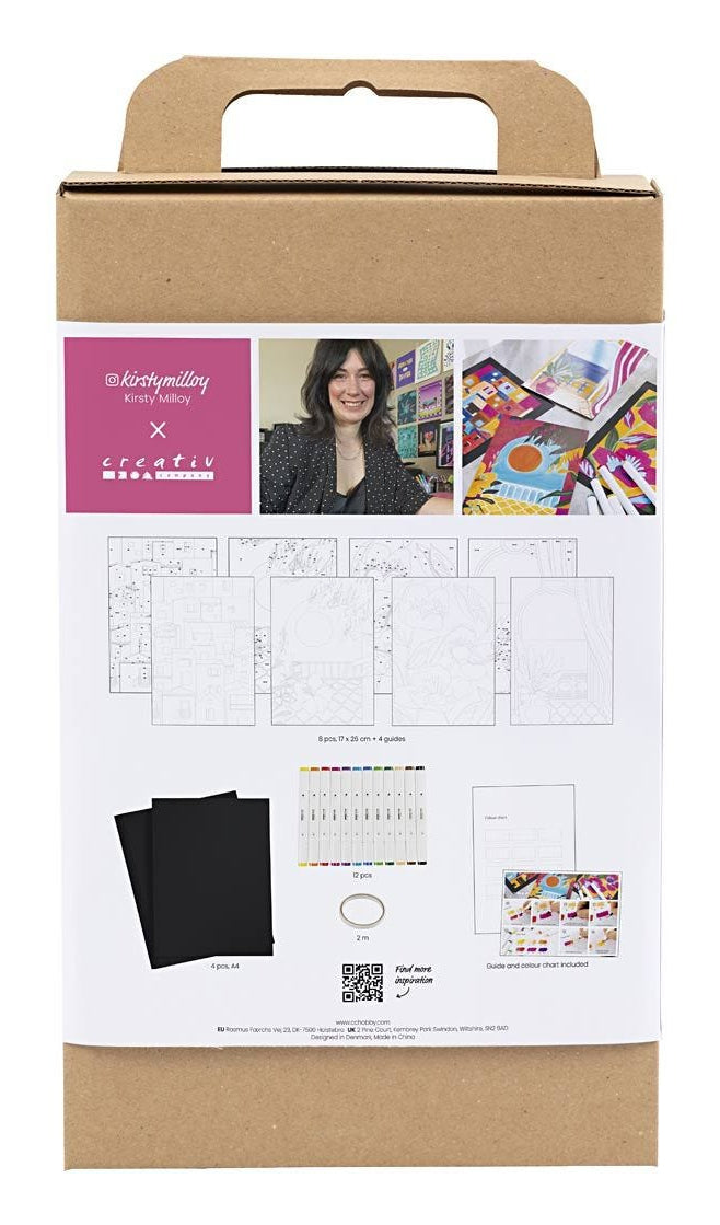 Creativ Company Bastelset – Box, inkl. Zeichenmarker