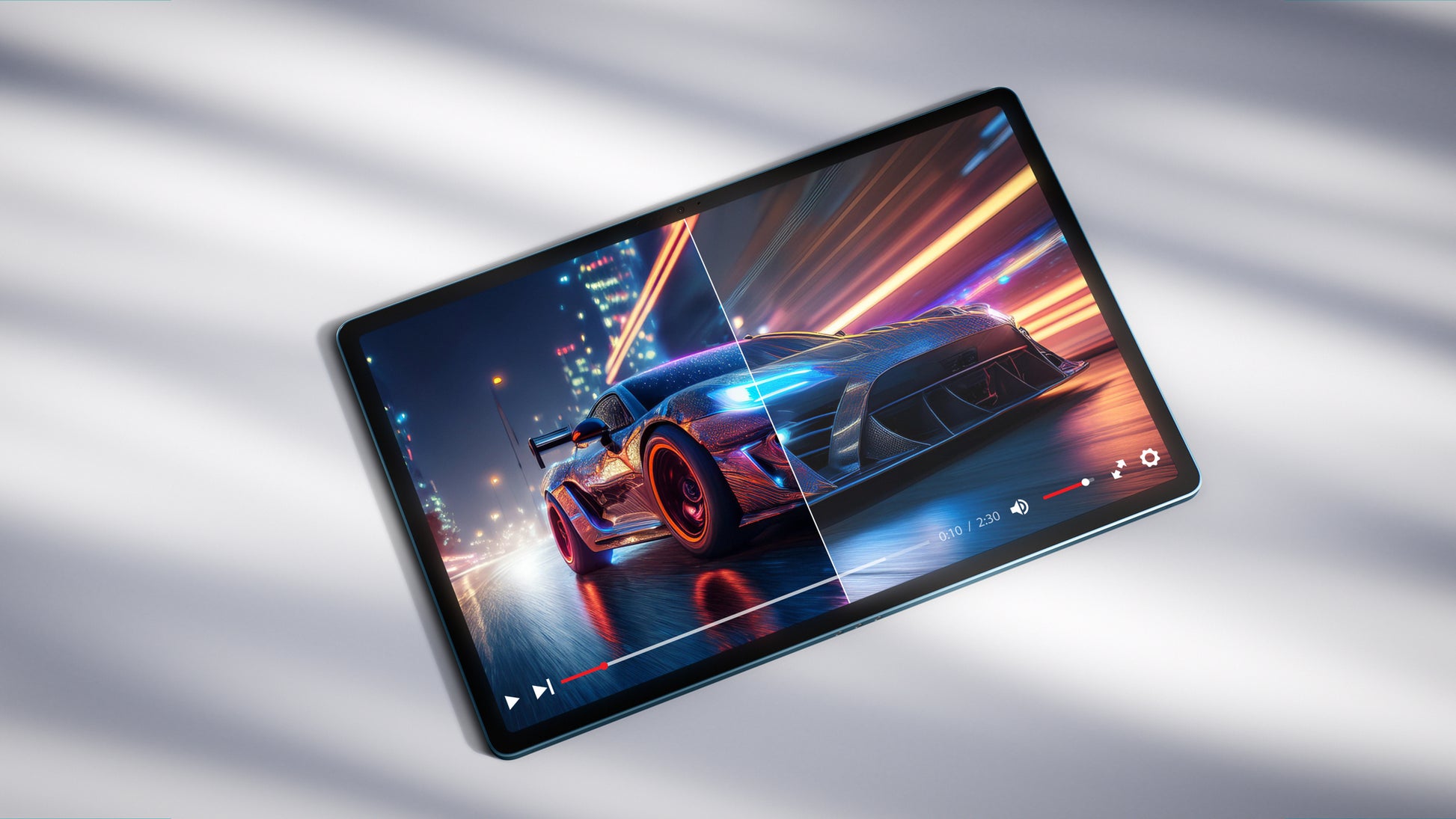 Lenovo Yoga Tab Plus – 12,7", 256 GB, 16 GB RAM, Wi‑Fi, Türkis, IP53