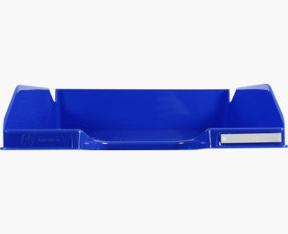 Exacompta COMBO MIDI – Briefkorb für A4, hoch, Polystyrol (PS), blau, 347 × 65 × 255 mm