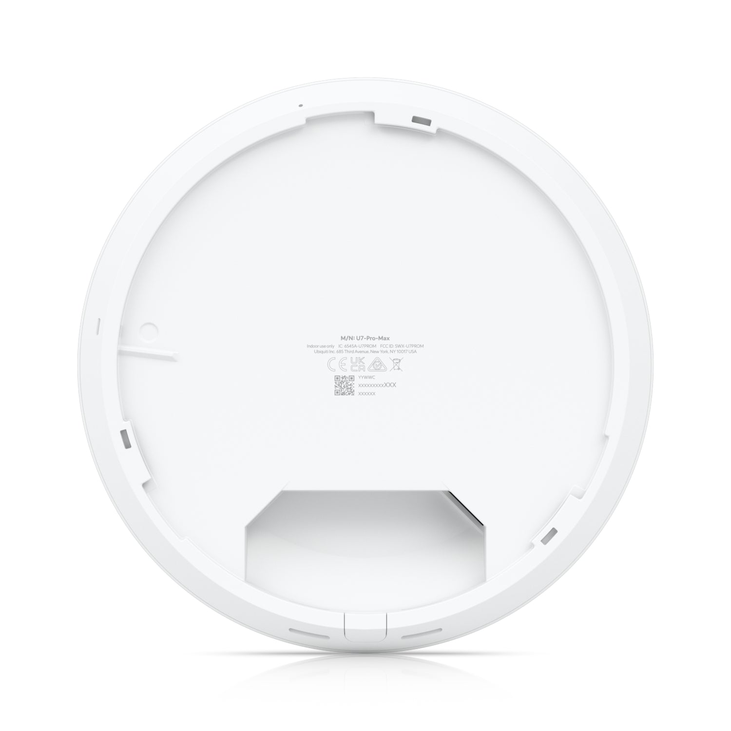 Ubiquiti UniFi U7 Pro Max Access Point – Wi-Fi 7, Tri-Band (2,4/5/6 GHz), bis 15,1 Gbit/s, 2,5GbE, PoE+, Wandmontage
