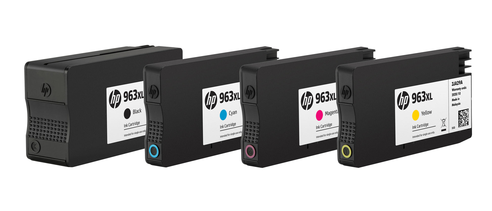 HP 963XL Schwarz Tintenpatrone (Original) – 2'000 Seiten – für OfficeJet Pro 9010/9012/9014 … – 3JA30AE