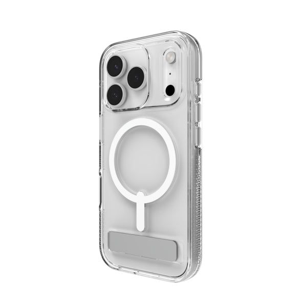 ZAGG Crystal Palace Snap Backcover – für Apple iPhone 17 Pro, Graphen, Transparent, bis 4 m Sturzsicher