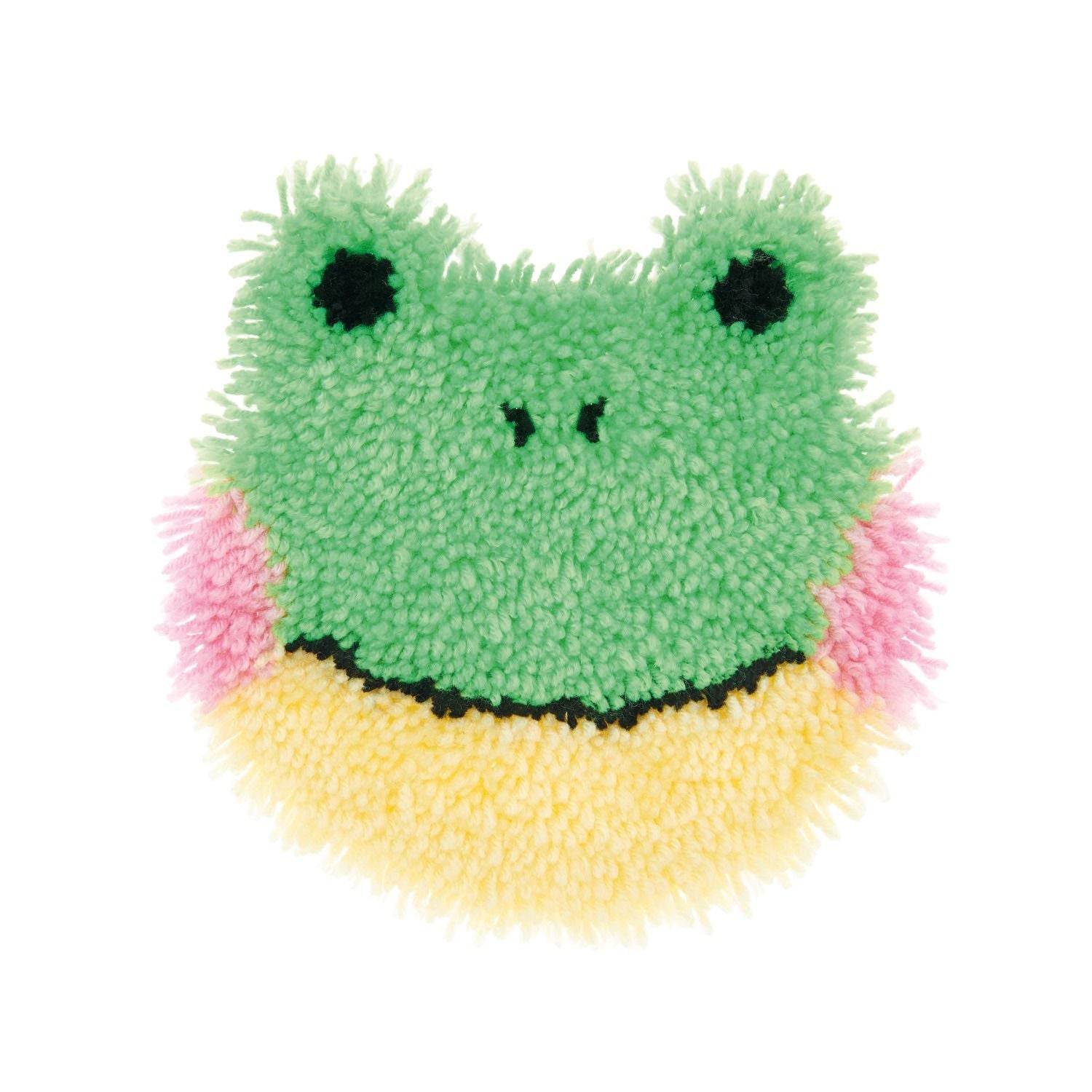 Rico Design Hooki Hooki – Makramee-Set – Frosch – 24 × 24 cm – ab 8 Jahren