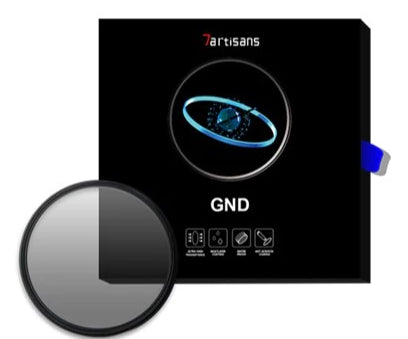 7Artisans GND0.9 72 mm Kamerafilter – abgestufte Neutraldichte, doppelseitig beschichtet
