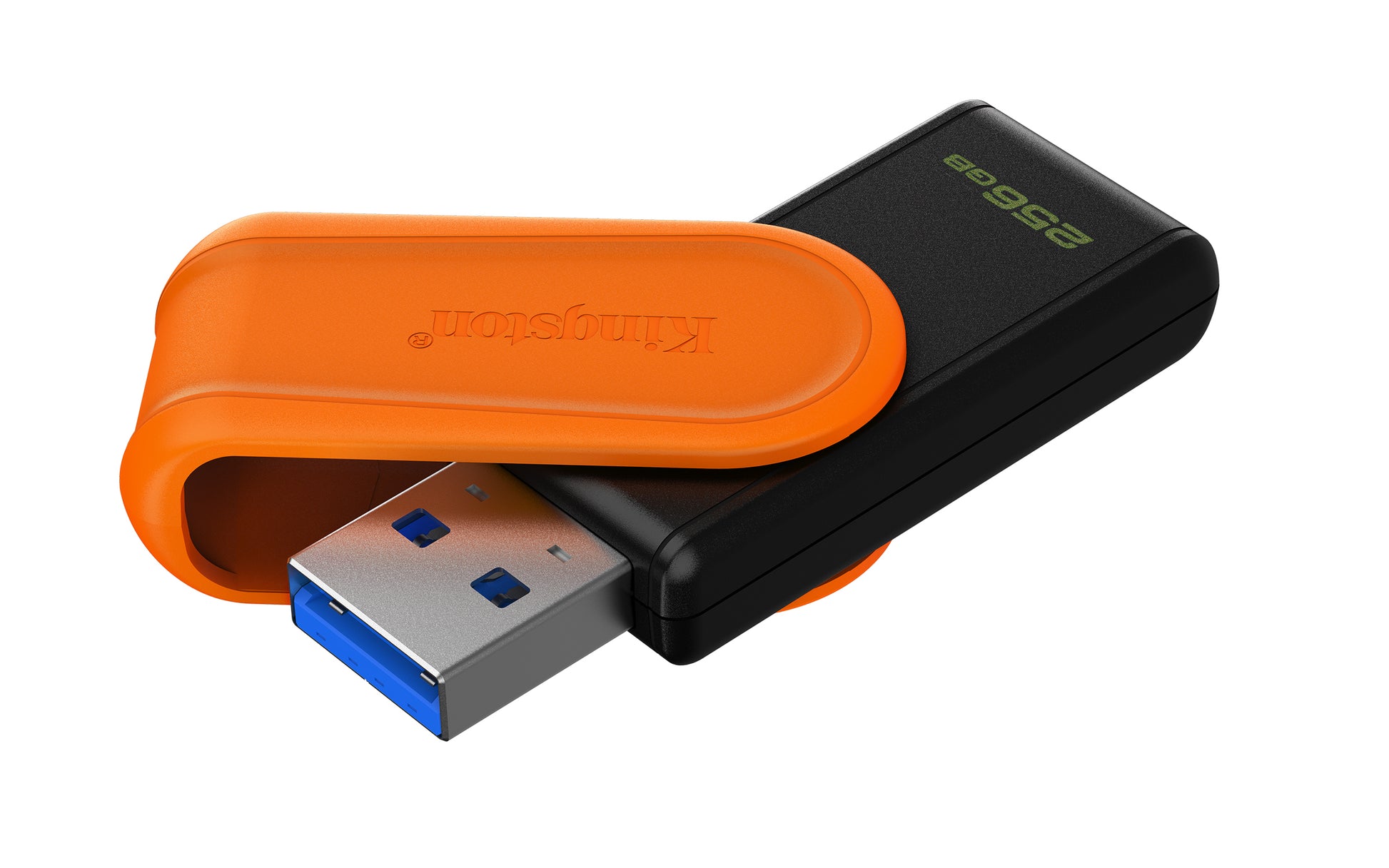Kingston Technology Kingston DT Exodia S USB-Stick – 256 GB, USB 3.2 Gen 1, Schwarz/Orange