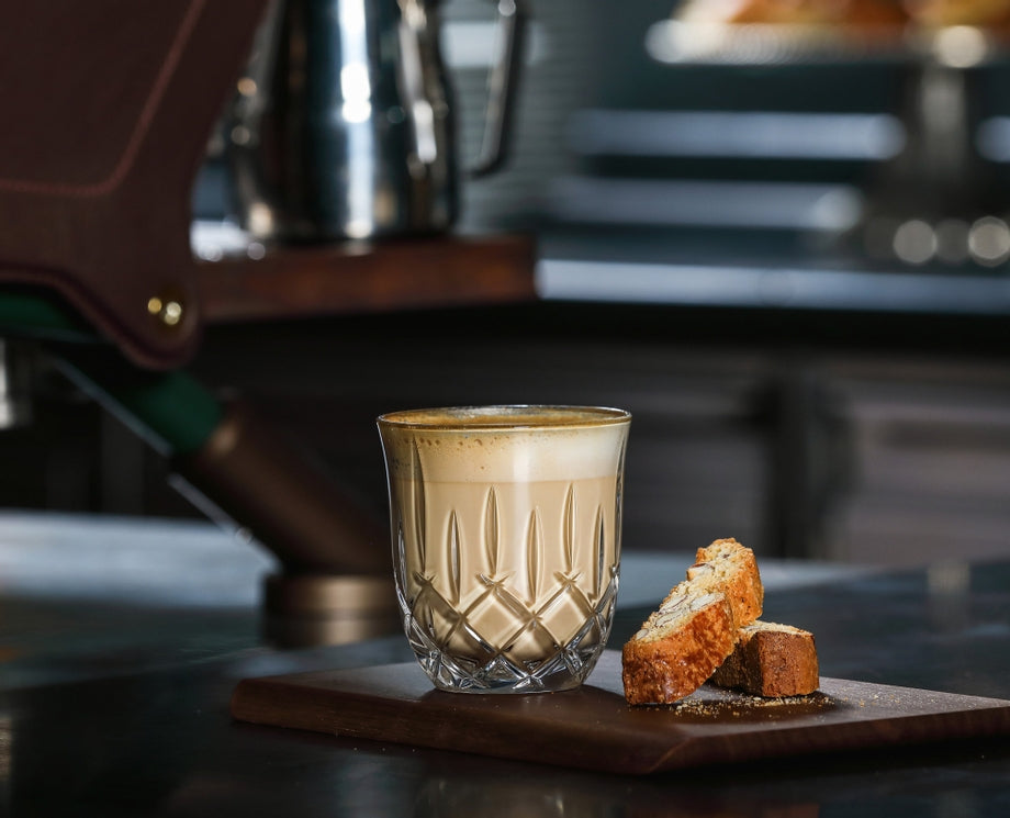 Nachtmann Cappuccinotasse – 2er Set, 234 ml, Ø 8,3 cm, Kristallglas, Transparent, spülmaschinenfest