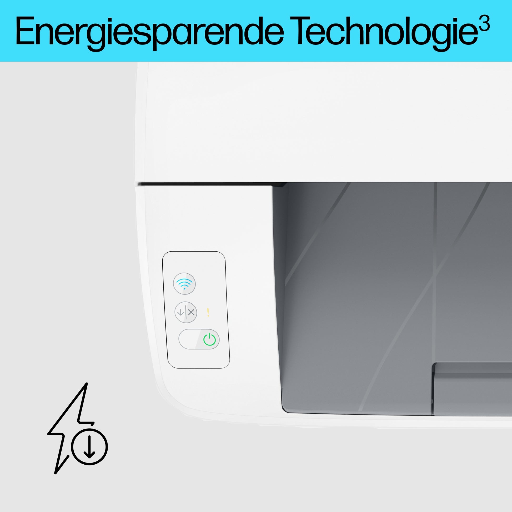 HP LaserJet M110w – Schwarz-Weiss, A4, WLAN, LAN, USB, 20 Seiten pro Minute, AirPrint, Mopria
