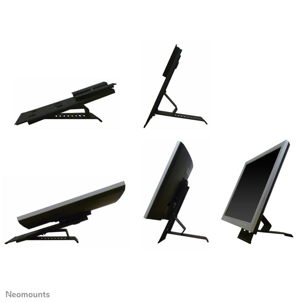Neomounts FPMA-D825BLACK – Tischhalterung, bis 27", VESA 75 × 75/100 × 100 mm, 10 kg, höhenverstellbar