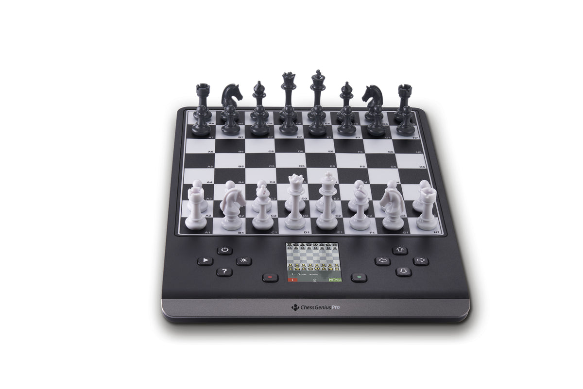 Millennium Chess Genius Pro 2024 – Strategiespiel, 1–2 Spieler, ab 8 Jahren, 5 Min., mehrsprachig