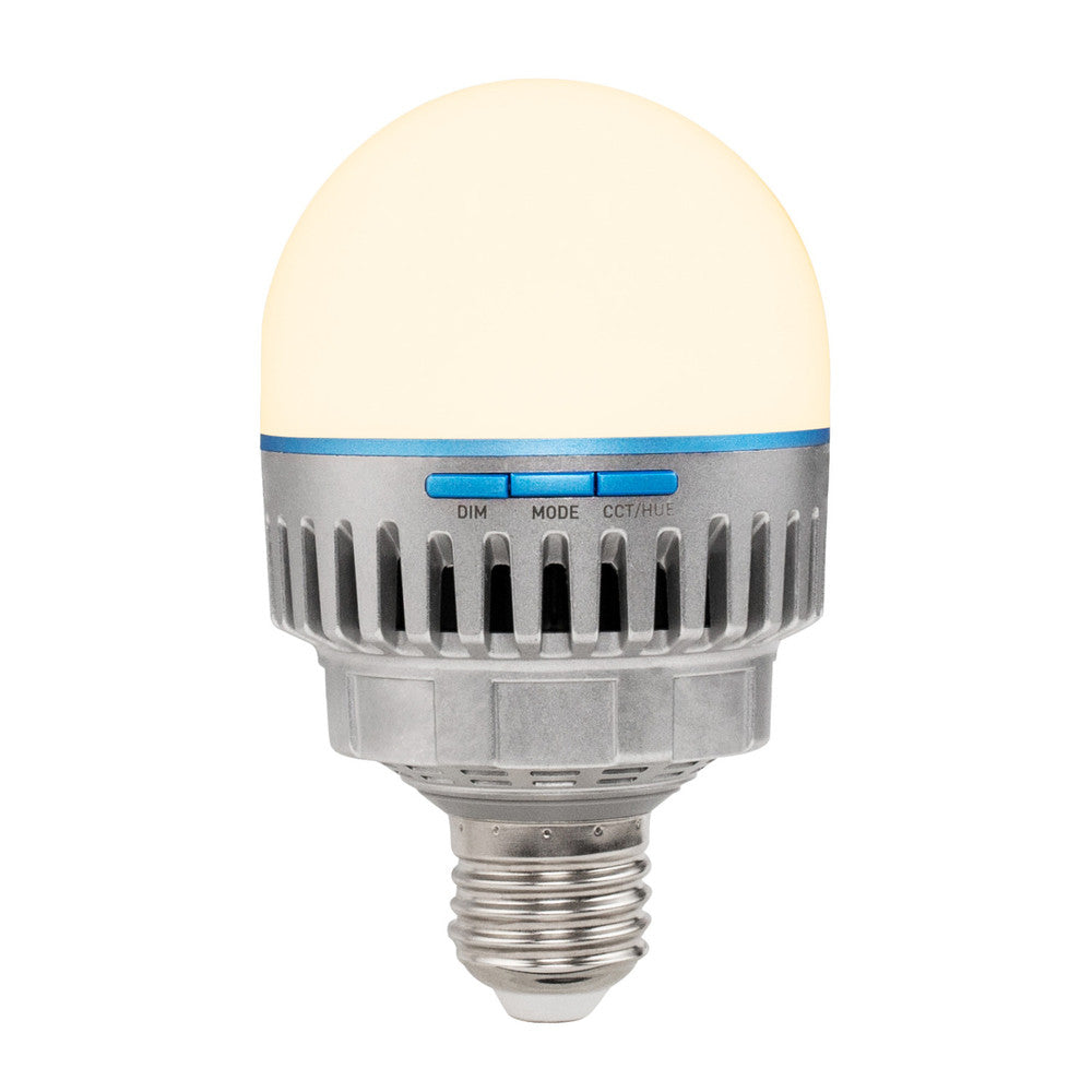 Nanlite PavoBulb 10C LED-Birne – 10 W, 2700–7500 K, CRI 95 – dimmbar, E27 – Weiss – 4er-Pack