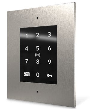 2N Access Unit 2.0 Touch – 108×45×131 mm, schwarz, IP54