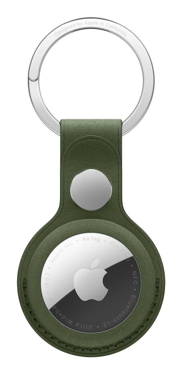 Apple AirTag FineWoven Schlüsselanhänger – Moos