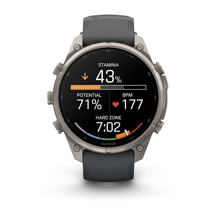 Garmin Fenix 9 Pro 47 mm GPS – Titan, Graphit, 100 m, für Android, iOS
