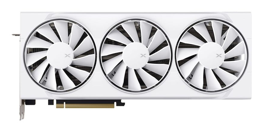 XFX Radeon RX 9070 Swift White OC – PCIe Grafikkarte – 3×DisplayPort, 1×HDMI 2.1, PCIe 5.0, 3×8‑Pin