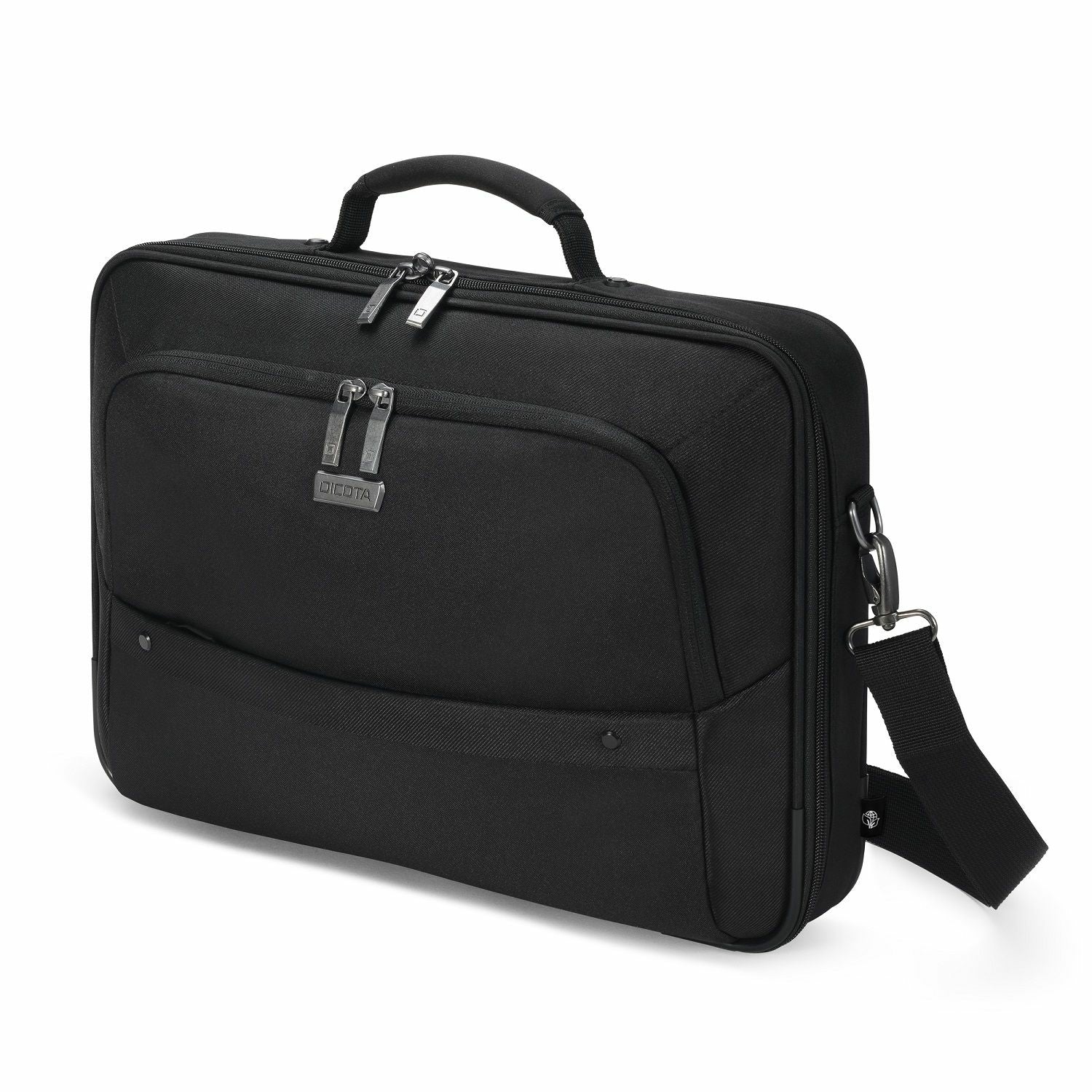 DICOTA Notebook-Tasche bis 15,6" – Trolley-Band, Schultergurt – Schwarz