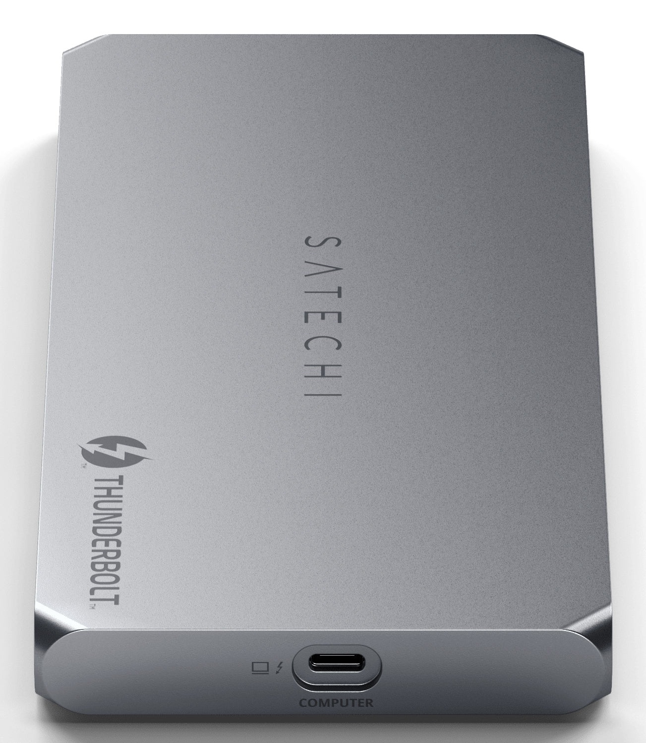 Satechi ST-DT4MDM-US Dockingstation – Thunderbolt 4, 2× HDMI, 2× USB-A, 96 W PD, GbE, für Mac/Windows/iPadOS
