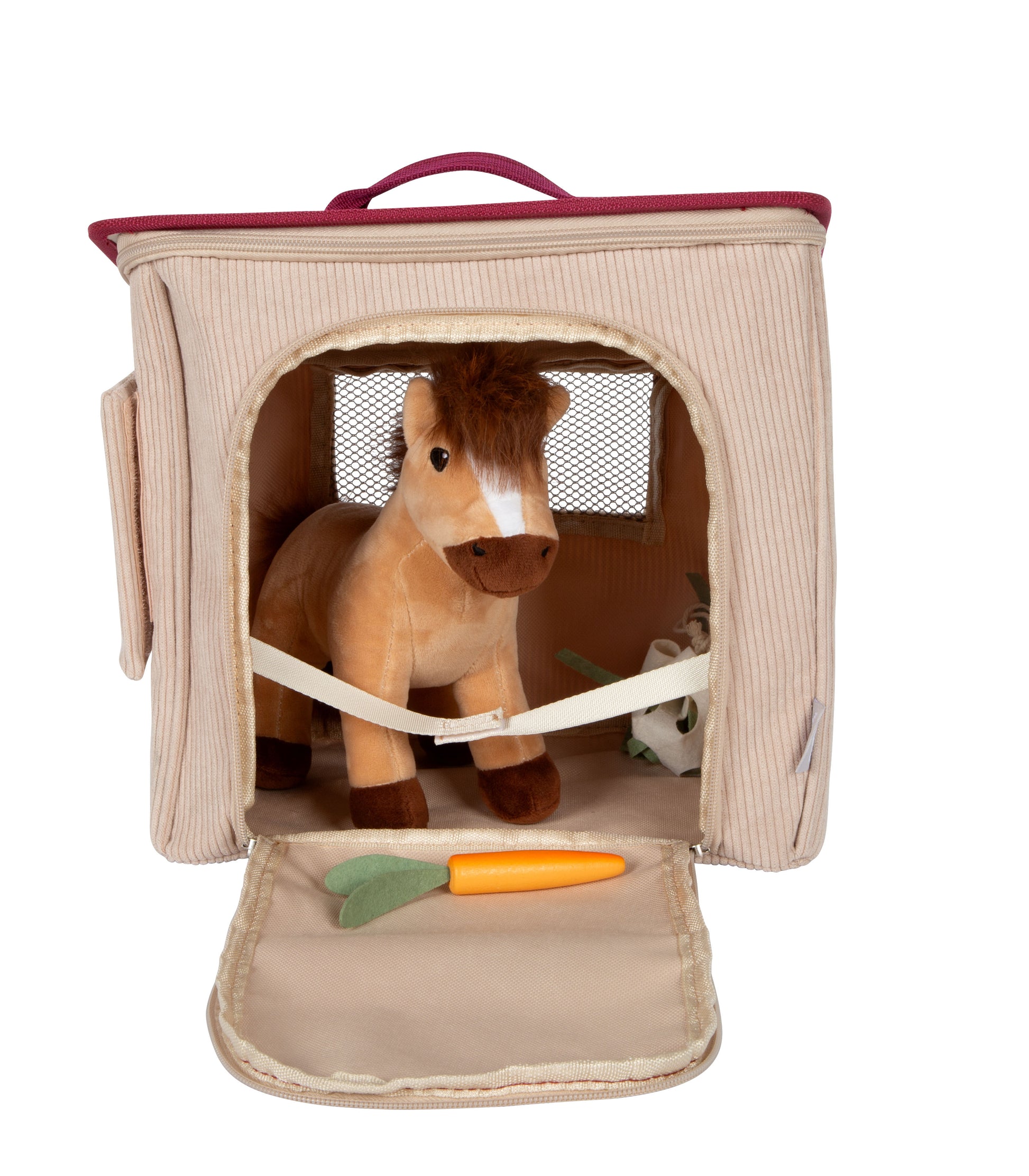 Small foot 12731 Plüschtier Pferd – 30,0 × 26,0 × 18,0 cm – 1 Stück – ab 2 J. – mehrfarbig
