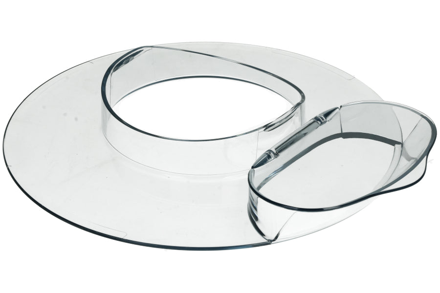 Kenwood Spritzschutz – 23,9 × 27,5 × 3,9 cm, für Chef Titanium und Major Titanium, Transparent, Kunststoff