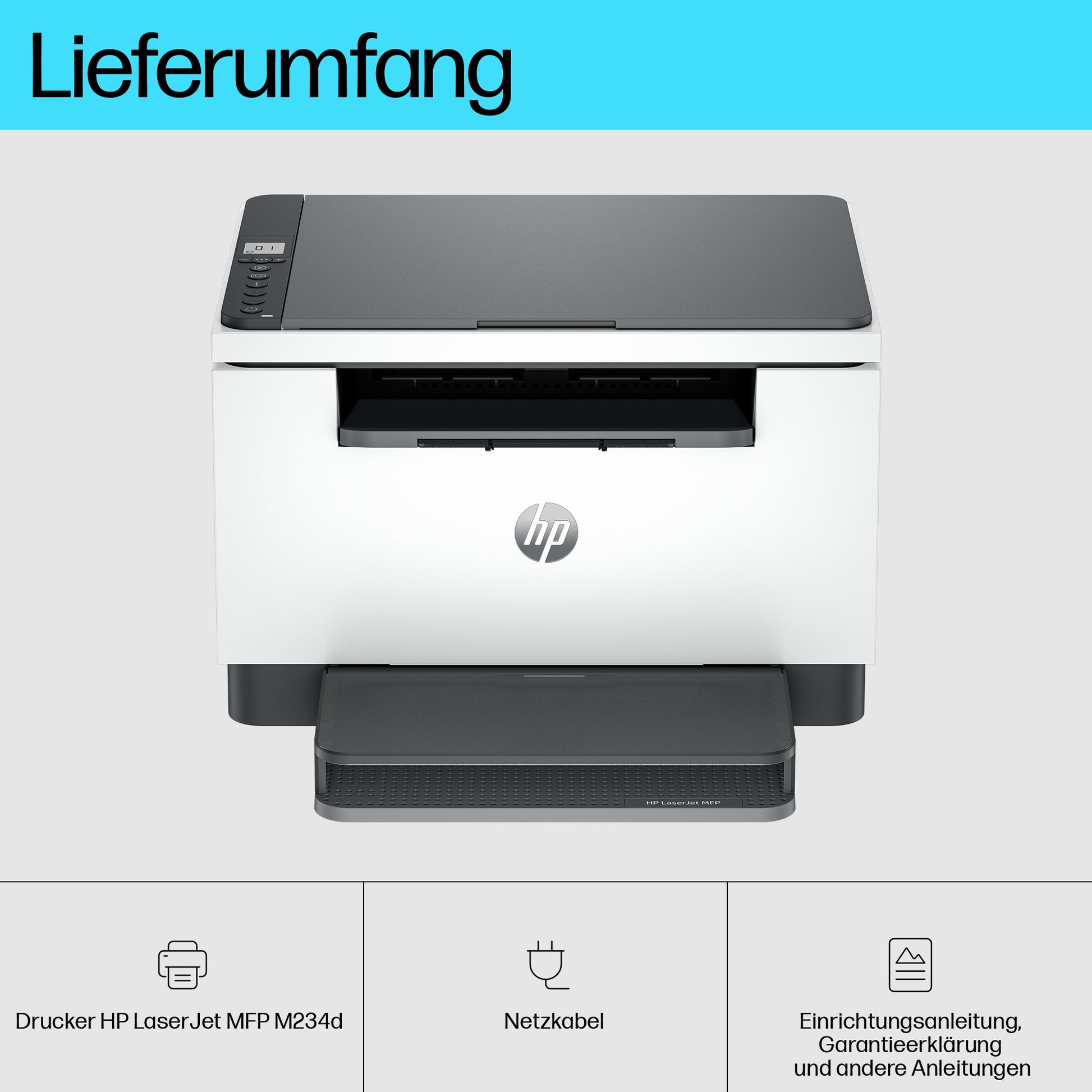HP M234d – S/W Laser-MFP A4, 3-in-1 – Duplex
