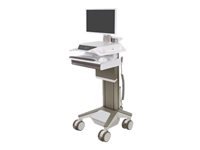 Ergotron CareFit Pro IT-/Medizin-Fahrwagen – elektrisch höhenverstellbar
