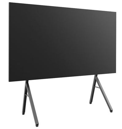 Hagor TV-Wagen – 146" – Höhenverstellbar, mit Rollen, für Samsung IWA / The Wall 146" – Schwarz