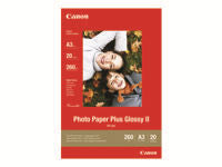 Canon Fotopapier – glänzend, A3, 265 g/m², 20 Blatt, einseitig – für Inkjet-Drucker