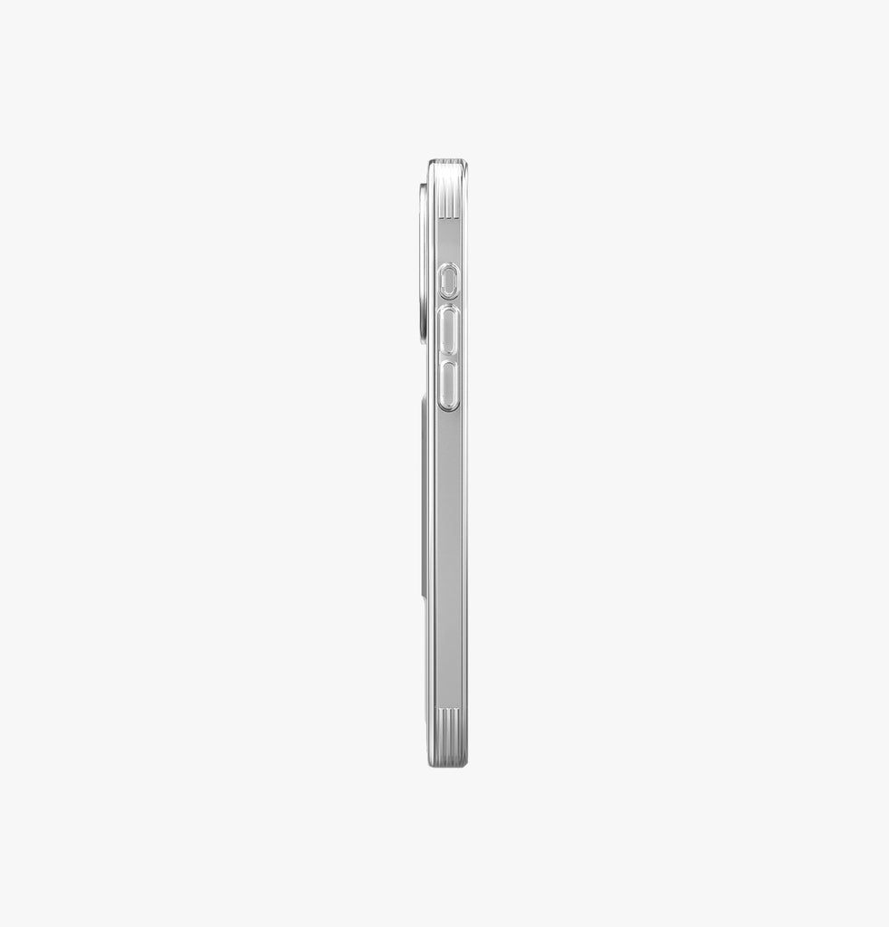 Uniq Backcover – für Apple iPhone 15 Pro – transparent – TPU, mit Kartenfach