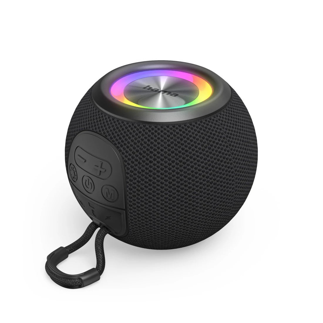 Hama Ballförmiger Lautsprecher – Bluetooth-Lautsprecher – 5 W, 10 h, Schwarz
