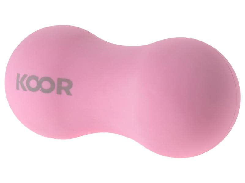 KOOR Massageball – hart, Durchmesser 6,5 cm – rosa