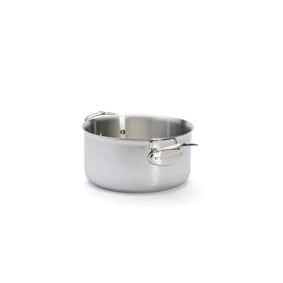 de Buyer Kochtopf Affinity – 4,1 l, Ø 24 cm, Edelstahl, für Induktion, Gas, Glaskeramik und mehr