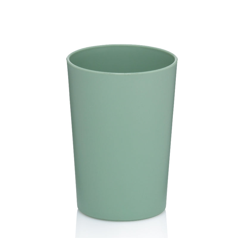 Kela Zahnputzbecher Marta – Kunststoff, Ø8×11 cm, Jade