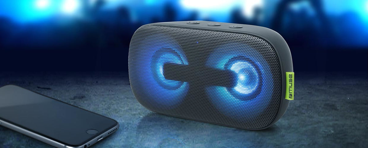 Muse M-370 DJ – Bluetooth-Lautsprecher – 6 W, 3 h – Schwarz