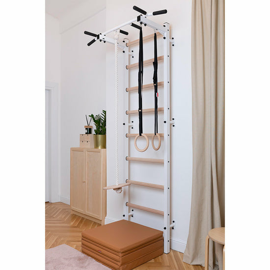 BenchK Fitnessmatte – 60 × 180 cm, 8 cm dick – braun