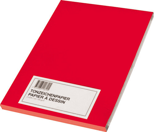 Papyrus Kunstpapier, 21 × 29,7 cm, rot, 100 Blatt