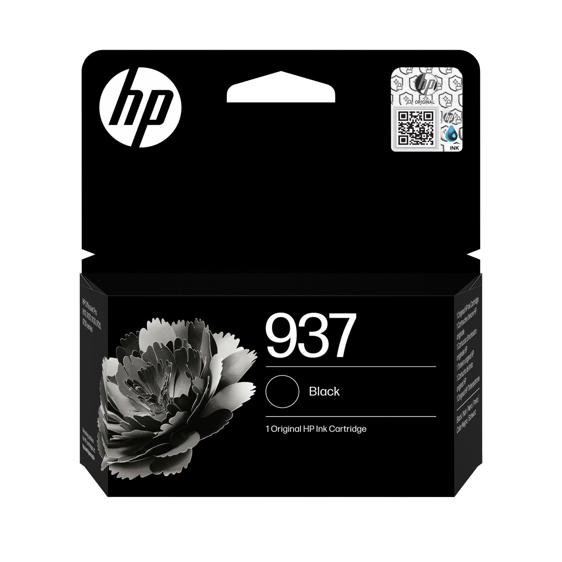 HP Tintenpatrone 937, Schwarz, Original