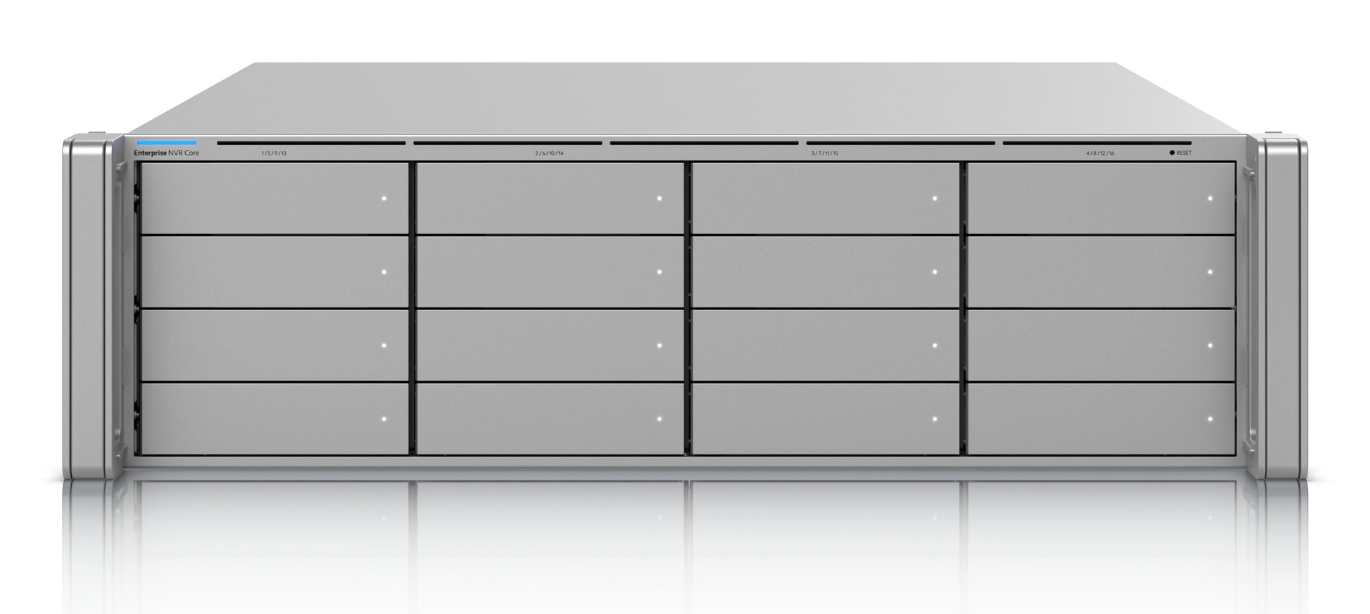 Ubiquiti UniFi ENVR-CORE Rack 3U – 4K – 500 Kanäle – 16 Laufwerksschächte (SATA)