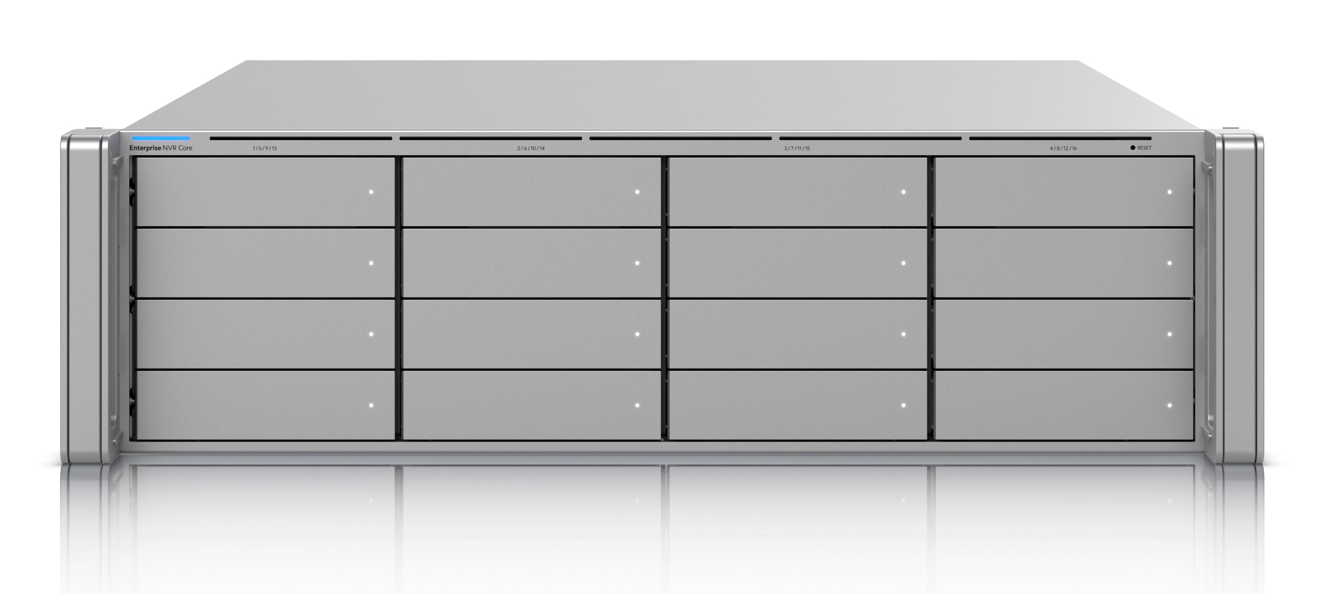 Ubiquiti UniFi ENVR-CORE Rack 3U – 4K – 500 Kanäle – 16 Laufwerksschächte (SATA)