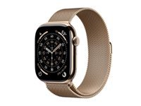 Apple Watch Series 11 46 mm GPS + Cellular – Titan, Milanese Loop, M/L, 50 m, für iPhone