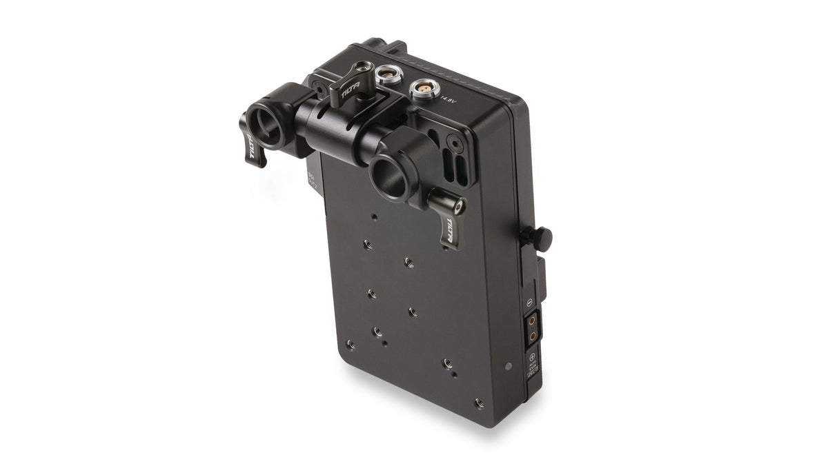 Tilta UBP-V Batterie-Platte – für V-Mount Akkus – 200 × 112,5 × 150 mm, Schwarz, 500 g