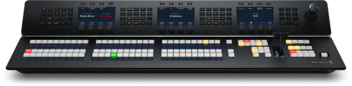 Blackmagic Design ATEM 1 M/E Advanced Panel 30 – Bedienpult – 920 × 143 × 317 mm – Schwarz