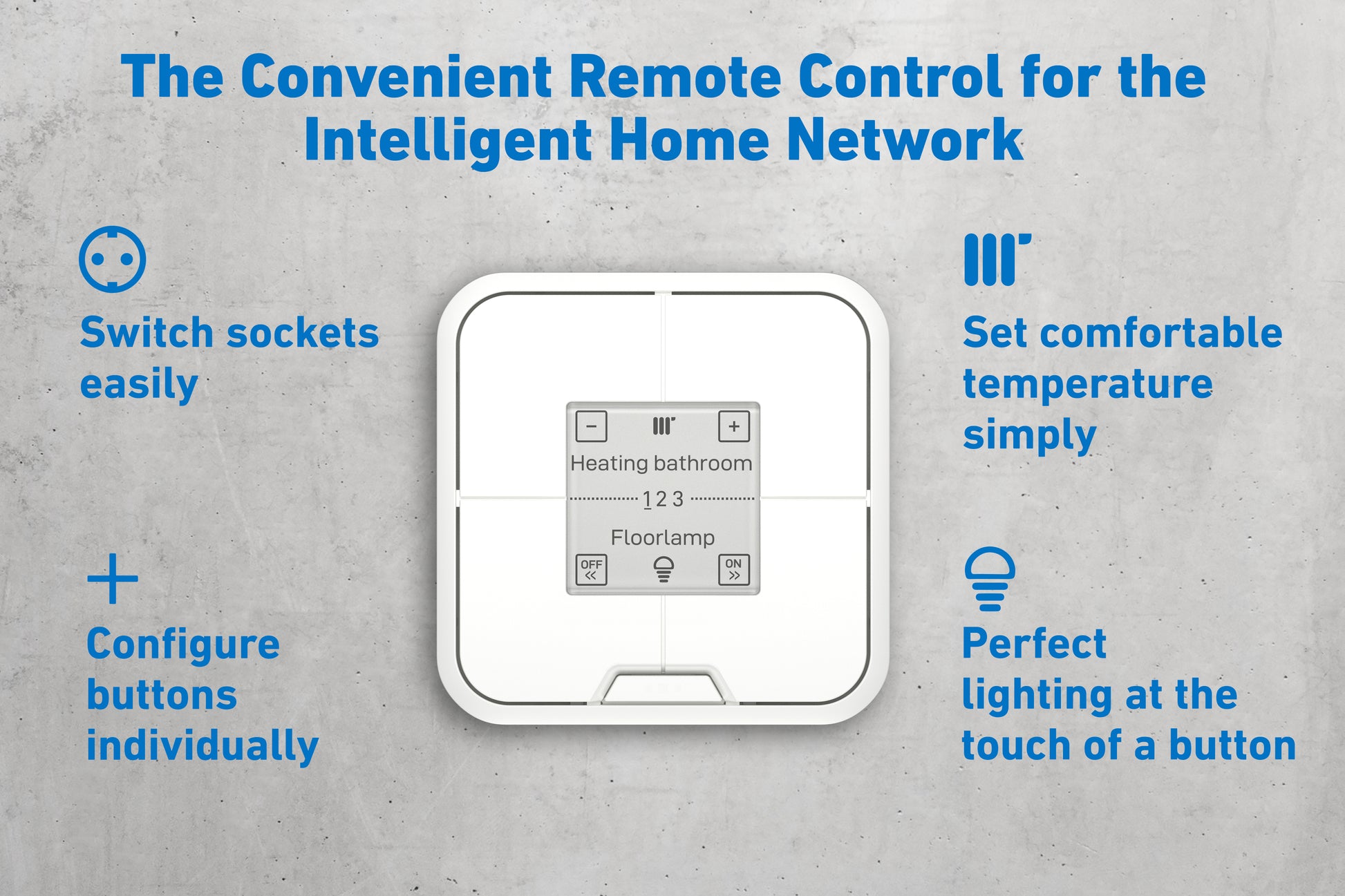 FRITZ! FRITZ DECT 440 – Smart-Taster – DECT, Mit Display