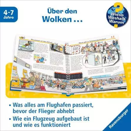 Ravensburger Buch – Wieso? Weshalb? Warum? – Alles über Flugzeuge (Band 20), Spiralbindung, 16 Seiten